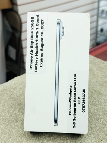 Apple iphone air 256gb sky - 17,